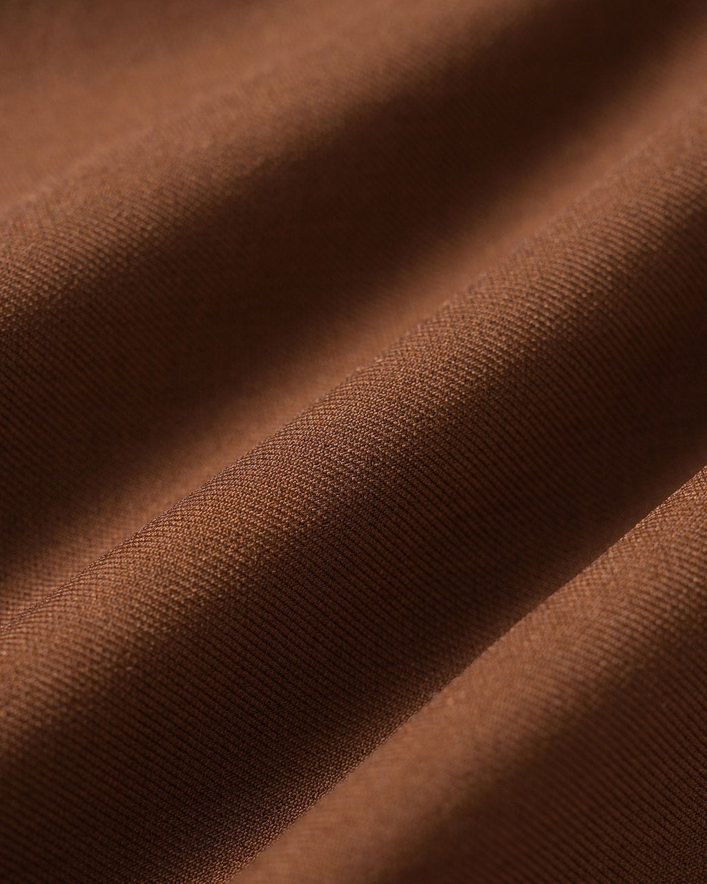 Pantalones Rectos de Talle Natural en Color Caramelo