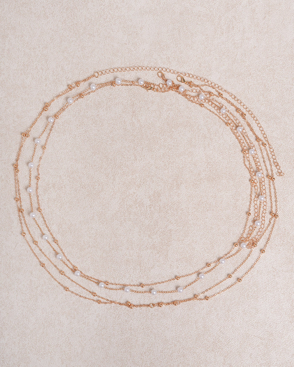 Cadena de cintura de perlas