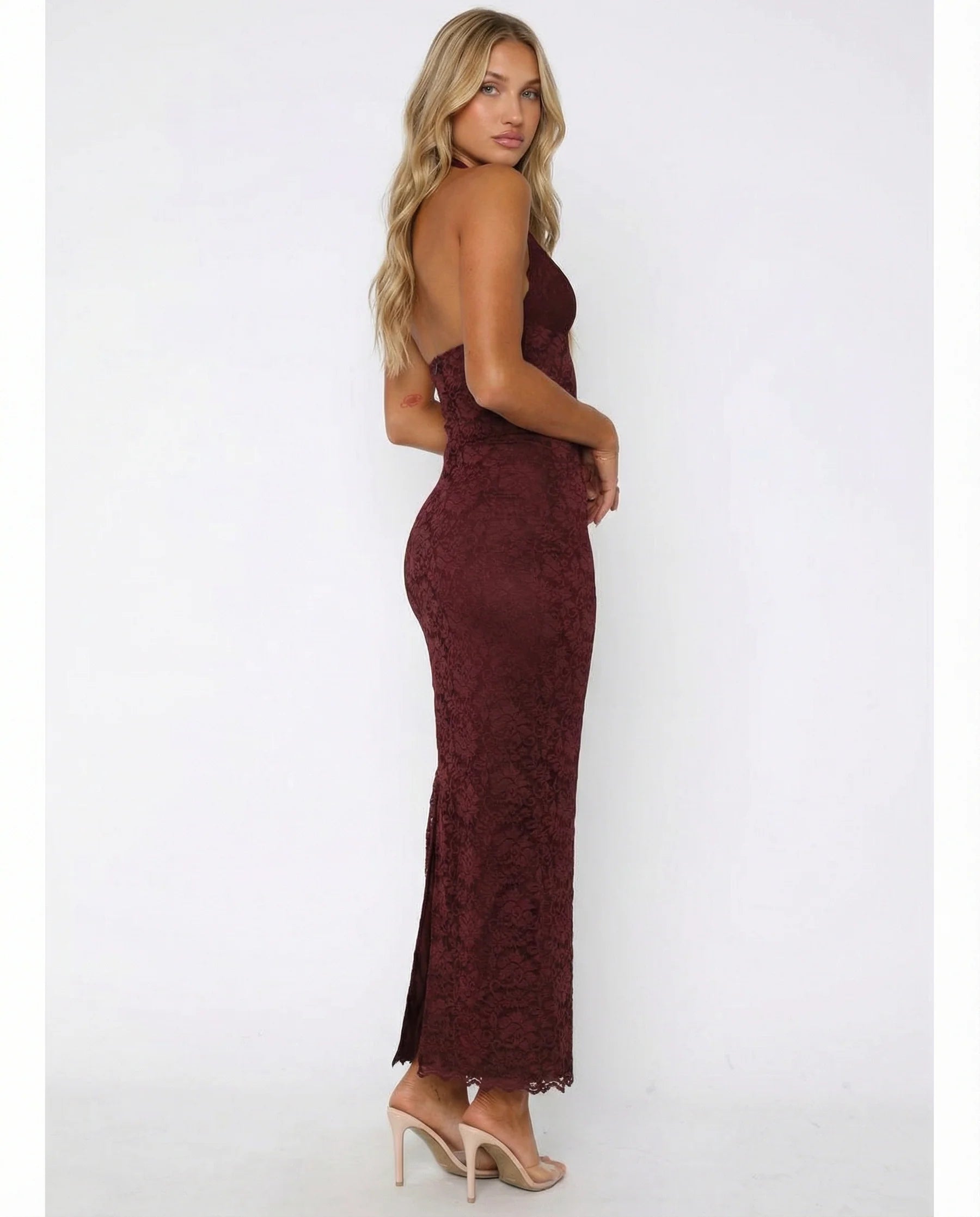 Vestido Mini Emerald Pleat — Forest Green