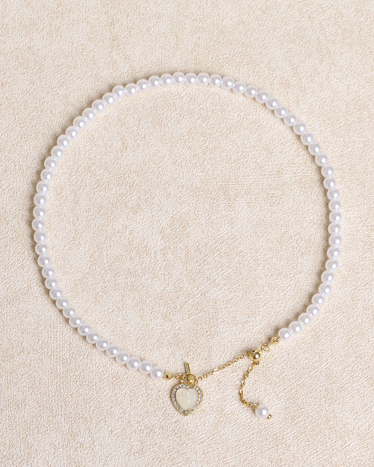Collar de perlas de aleación