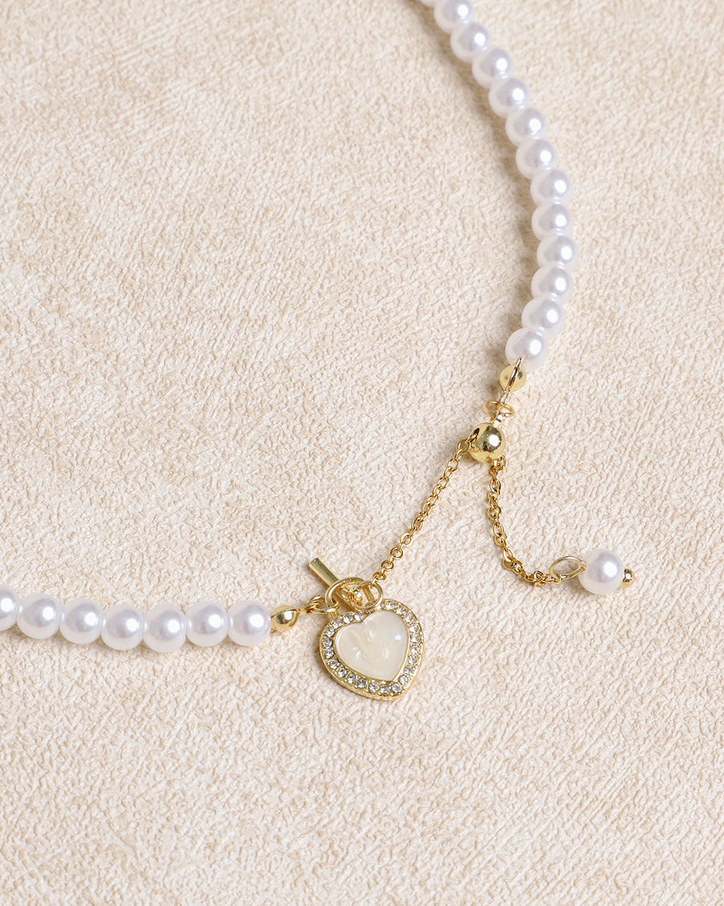 Collar de perlas de aleación