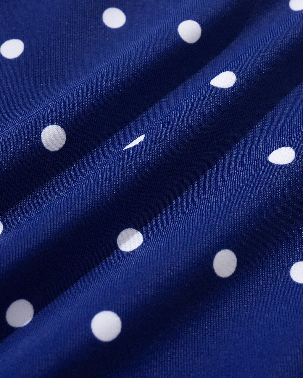 Blue Bowknot Polka Dot Underwire Bikini Sets
