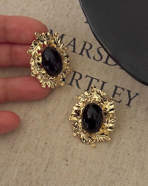 Pendientes Negros