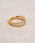 Anillo de oro para mujer