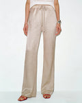 Apricot Pockets Straight Pants