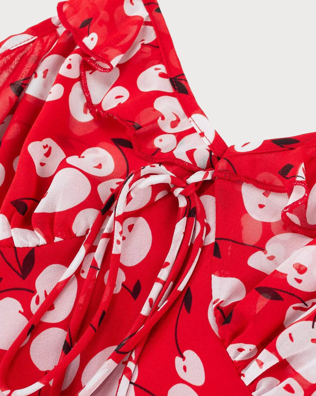 Red Floral Sleeveless Maxi Dress