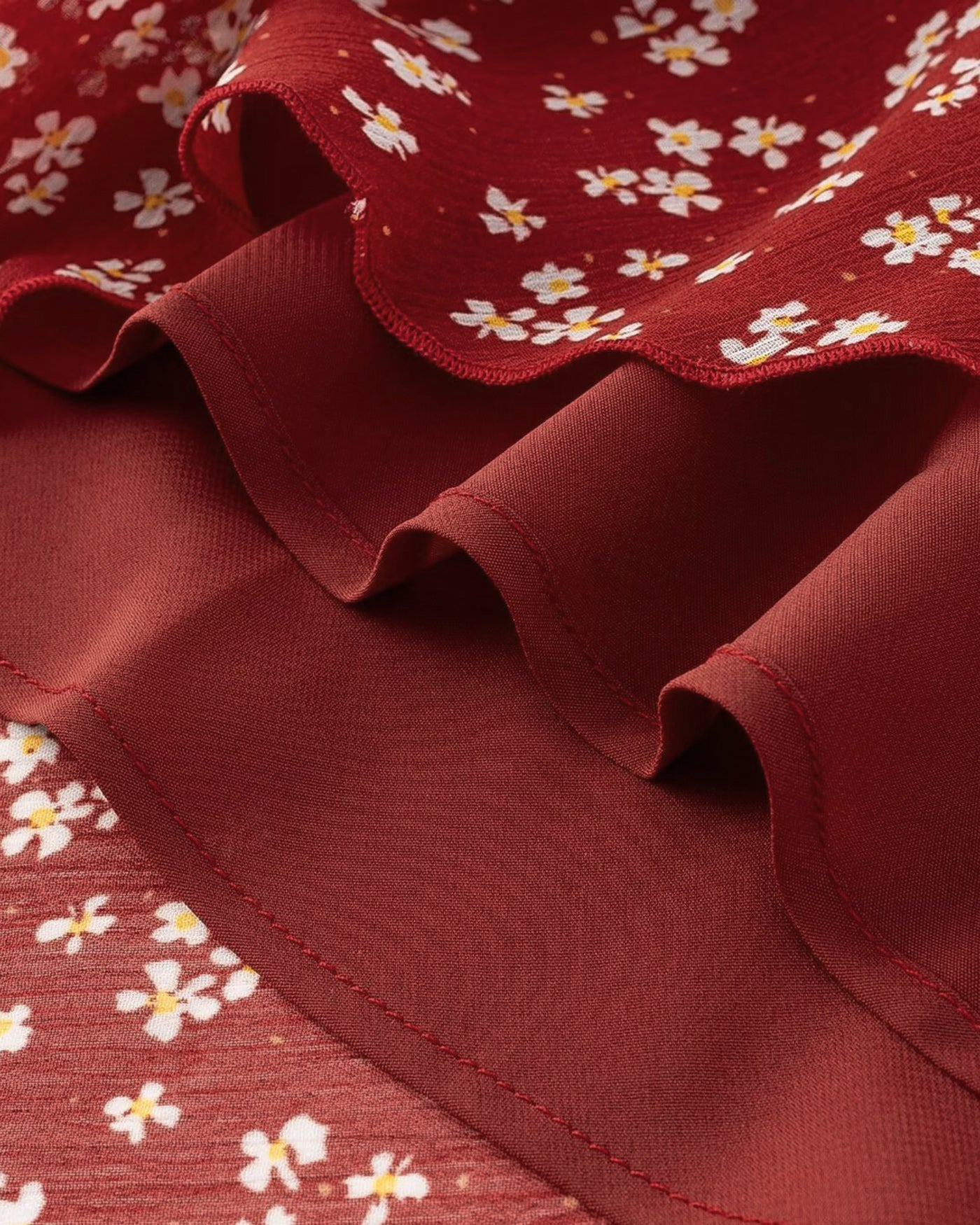 Red Floral Slip Maxi Dress