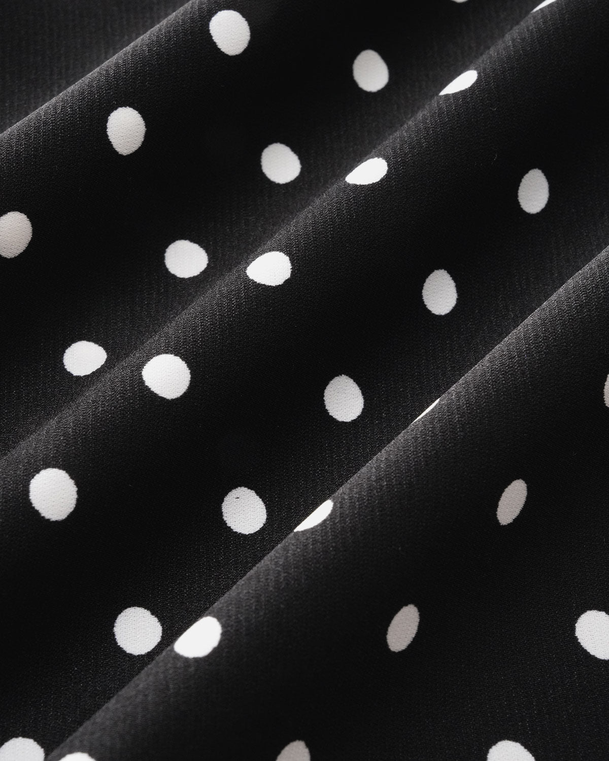 Black Polka Dot Cowl Neck Slip Maxi Dress