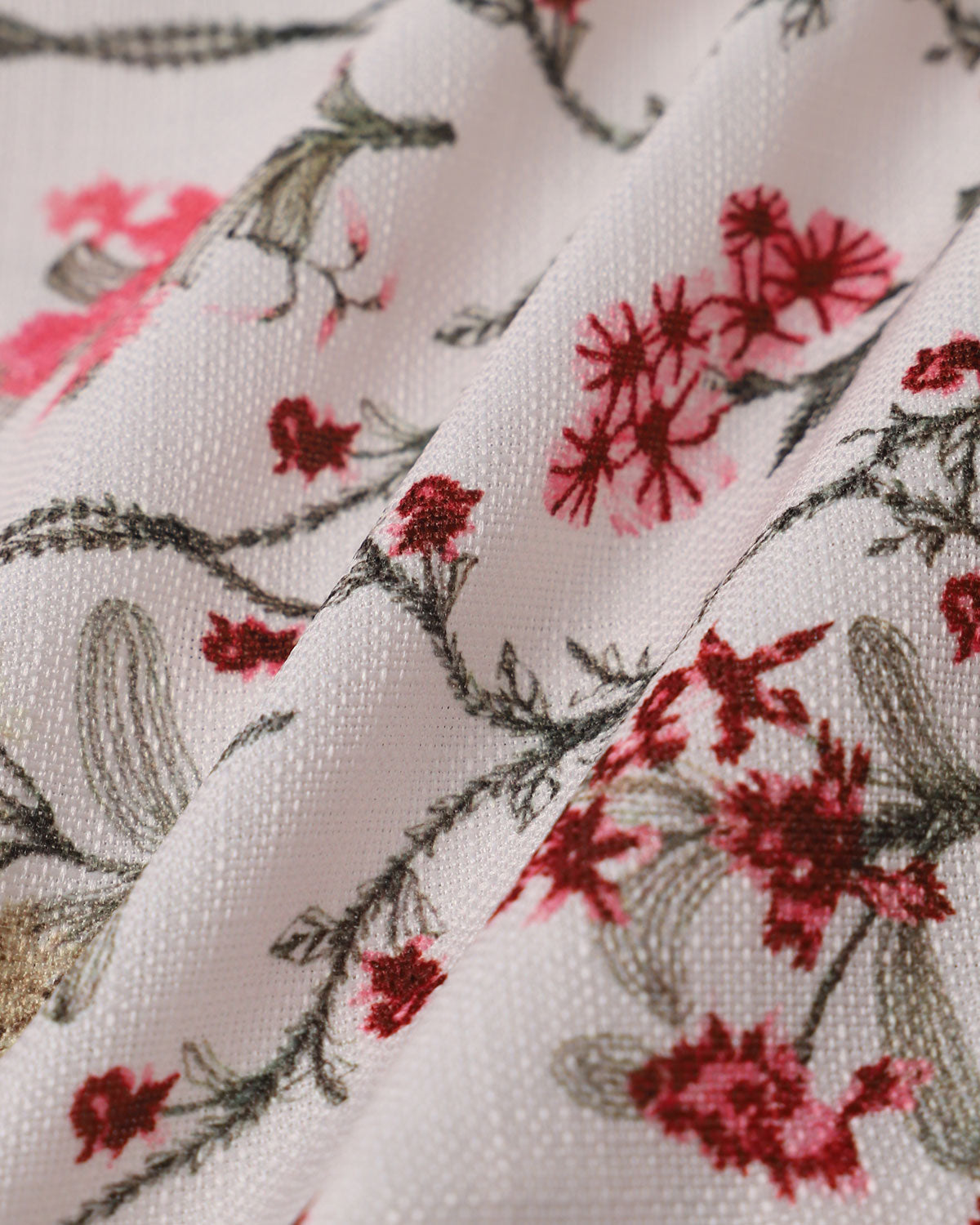 Floral Square Neck A-Line Slip Mini Dress